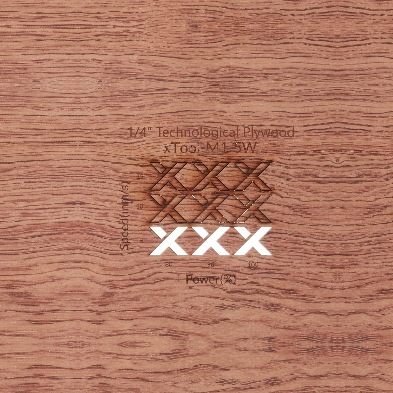 1/4"(6mm) Technological Plywood test grid
