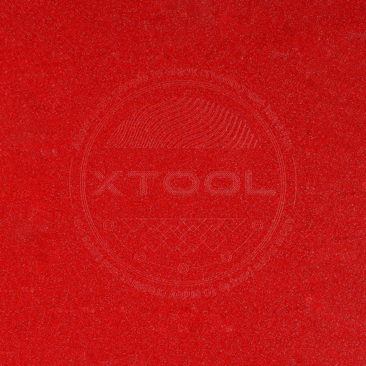 1/8"(3mm) Red Glitter Translucent Acrylic test grid
