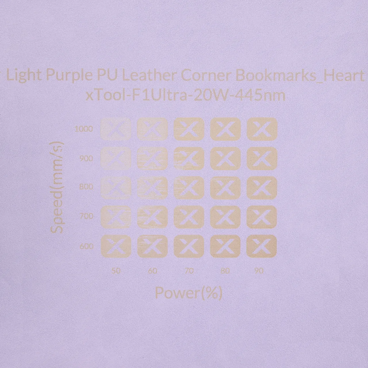 PU Leather Corner Bookmarks_Heart Pale Purple test grid