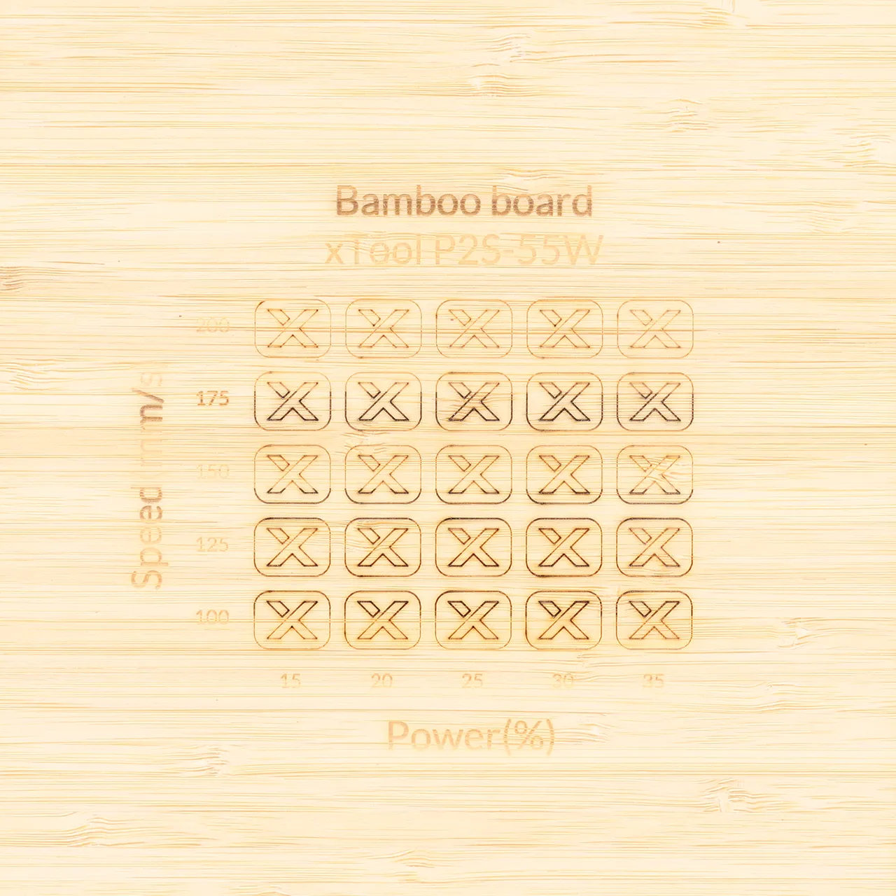 1/8"(3mm) Bamboo test grid