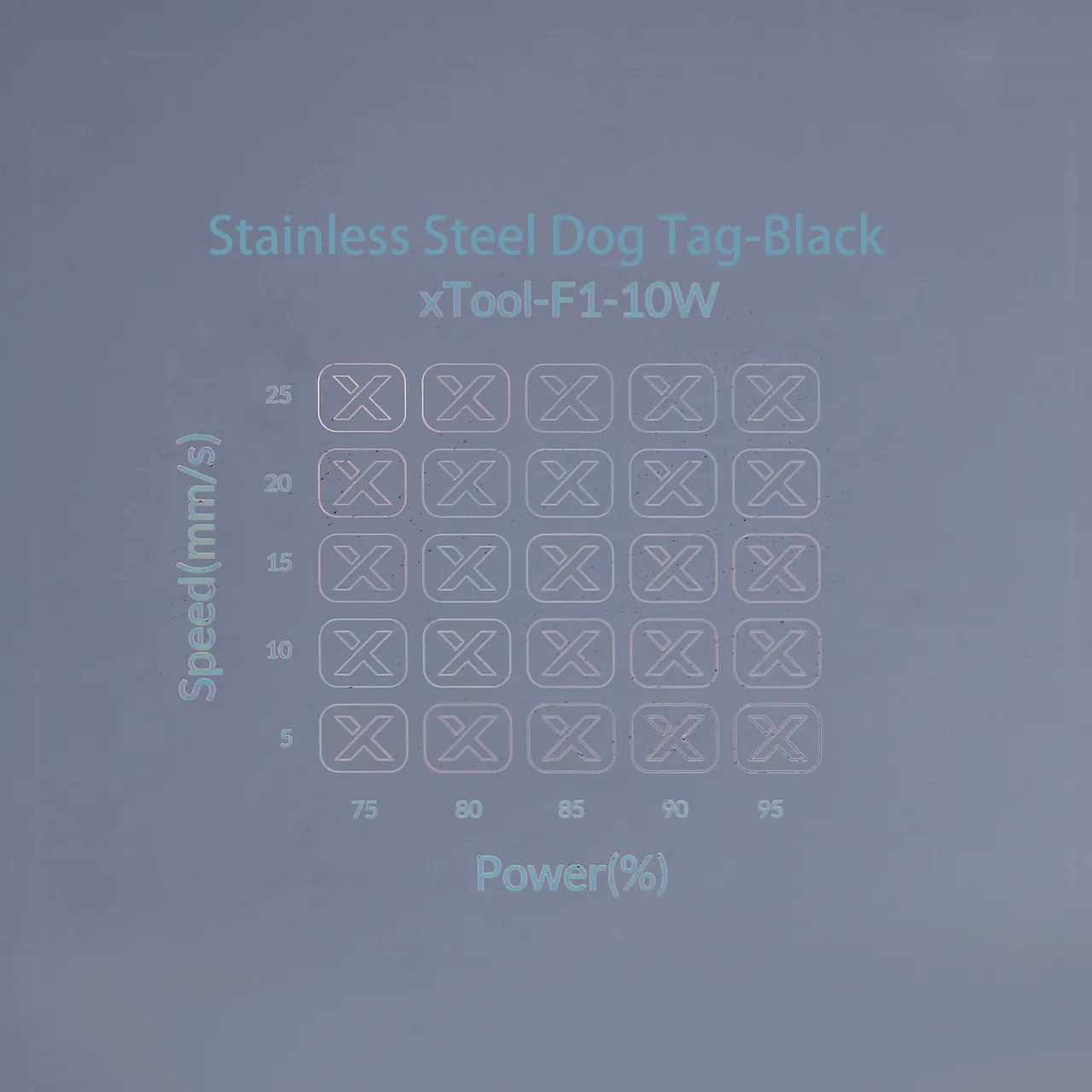 Black Stainless Steel Vertical Bar Necklace test grid