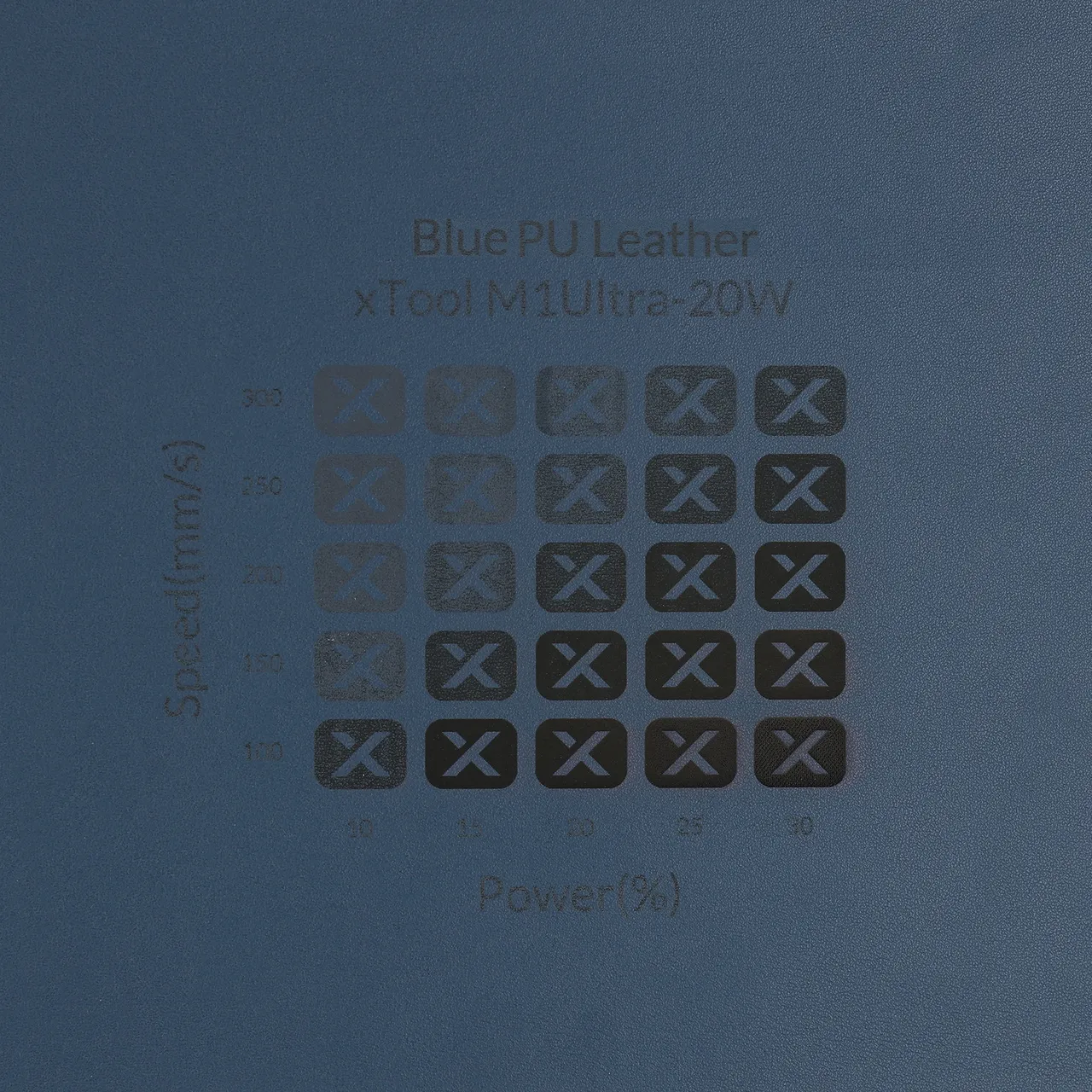Navy PU Leather Keychain for Apple Airtags Holder test grid