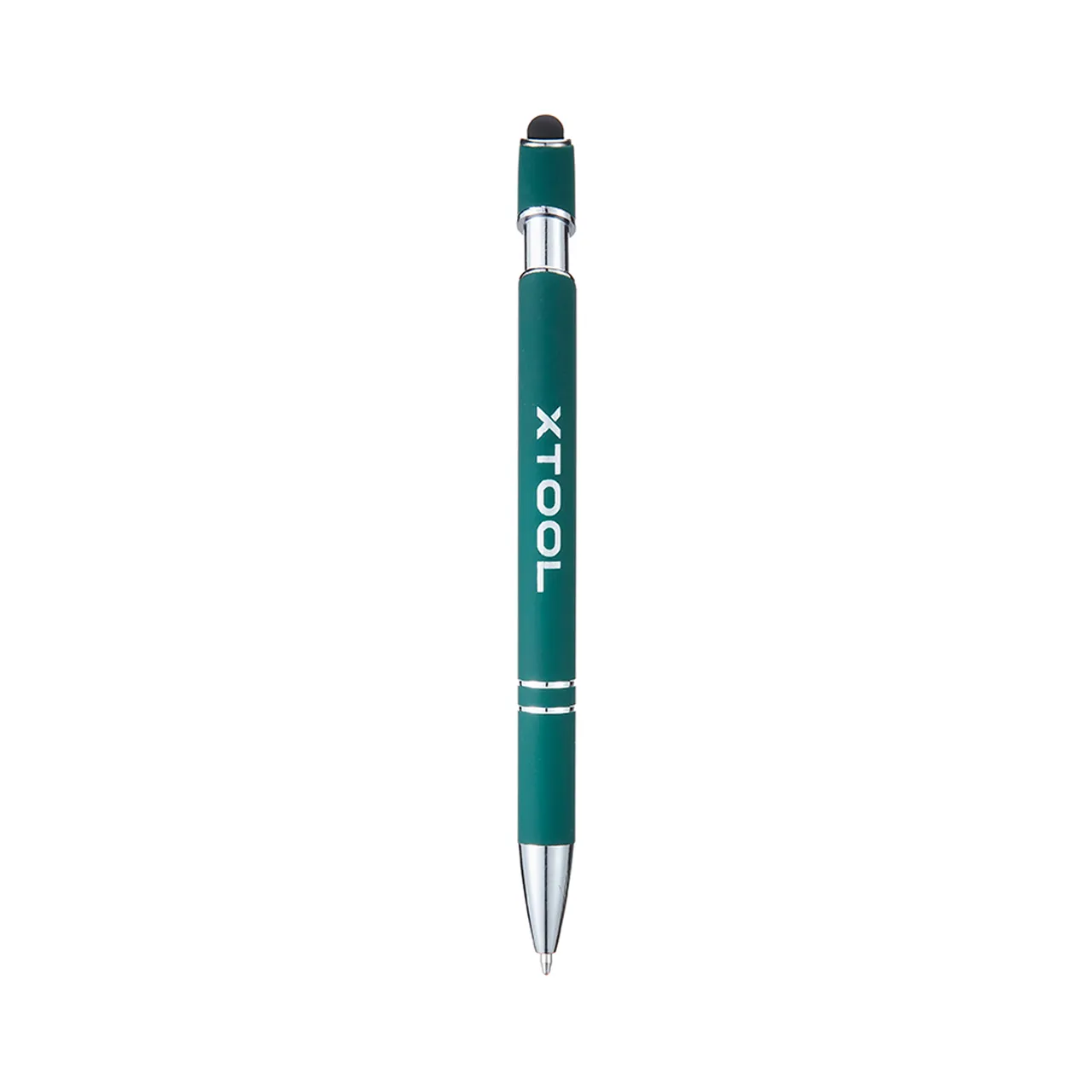 Dark Green Ballpoint Pens with Stylus test grid