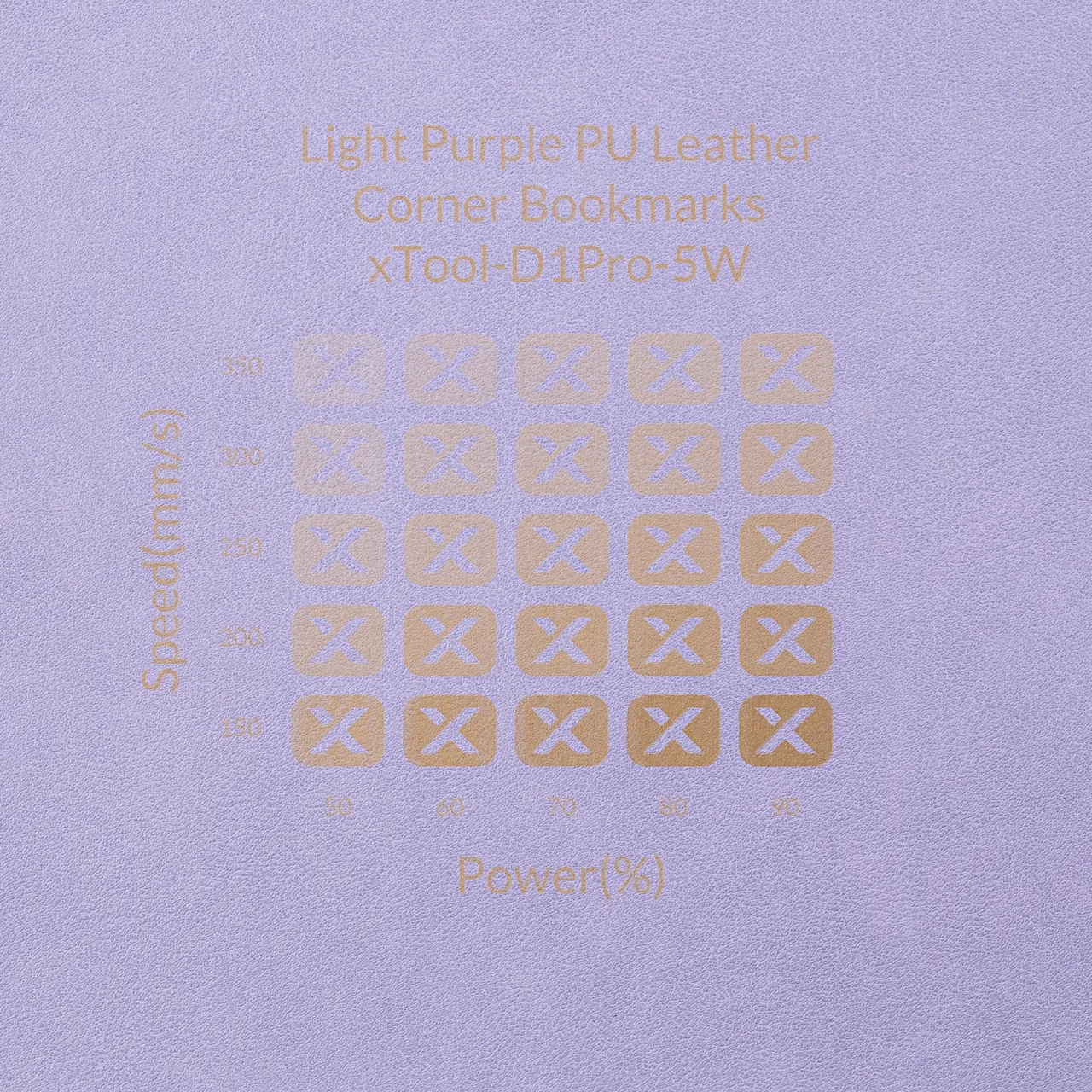 PU Leather Corner Bookmarks_Heart Pale Purple test grid