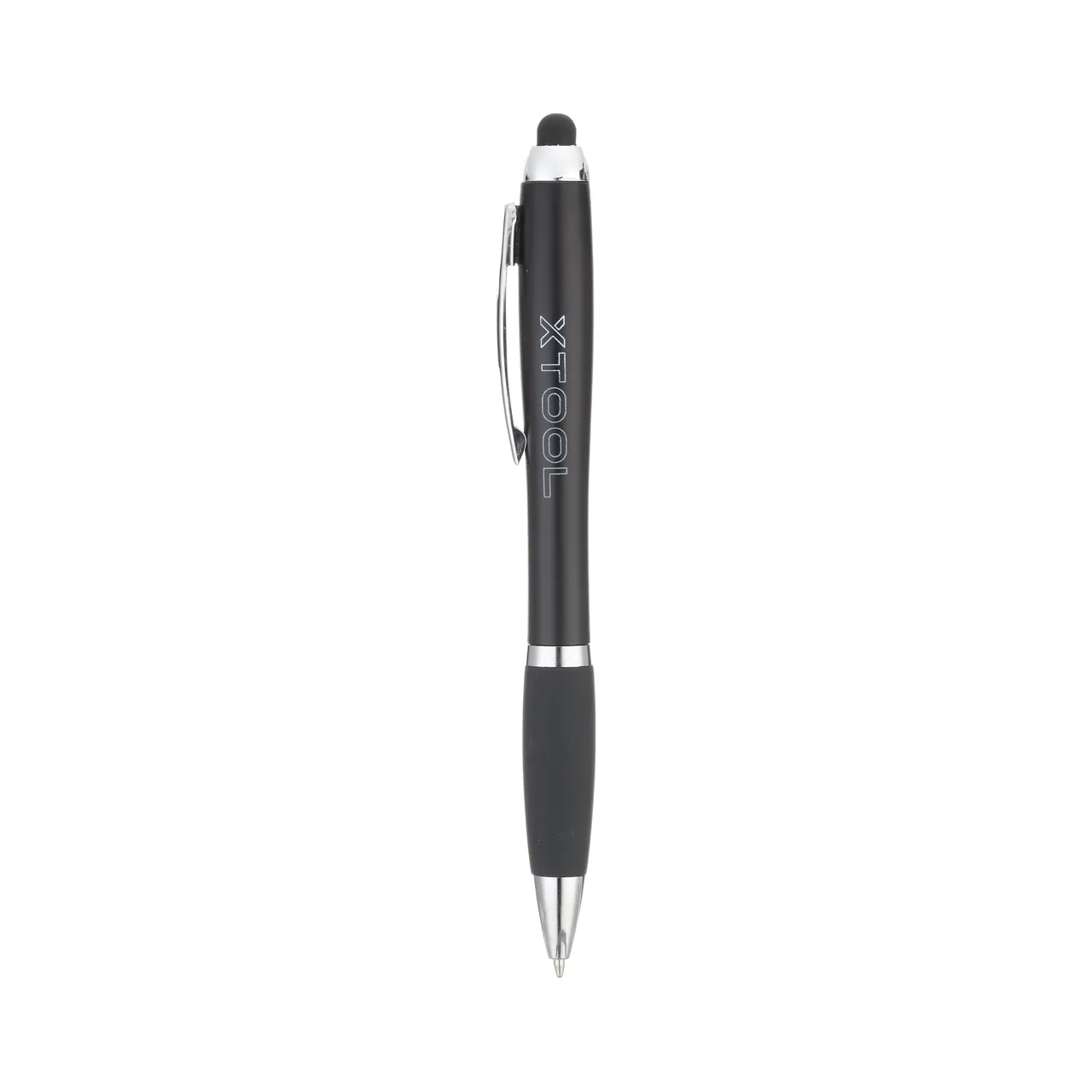 Black Stylus Ballpoint Pens with Multicolored LED Lights
