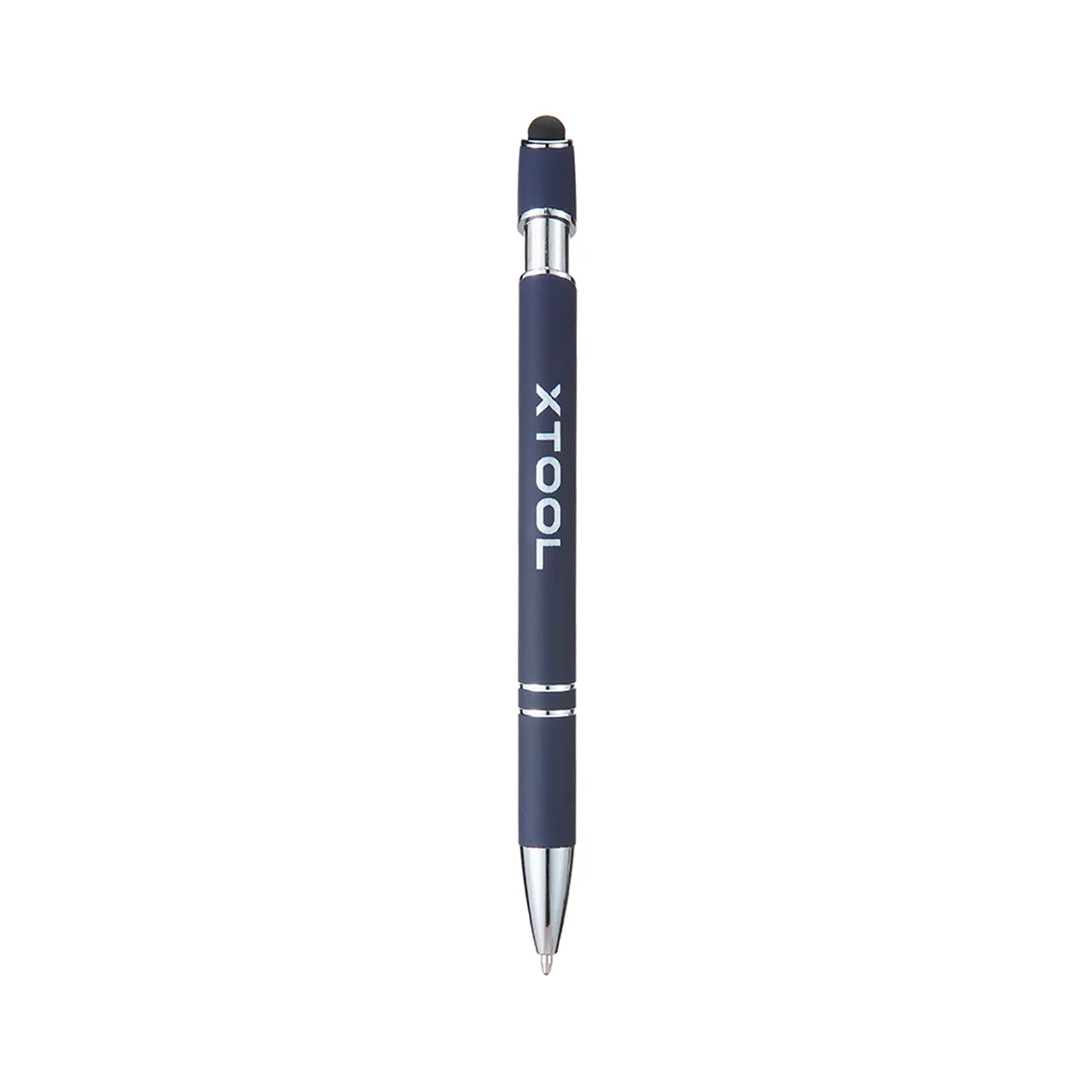 Navy Ballpoint Pens with Stylus test grid