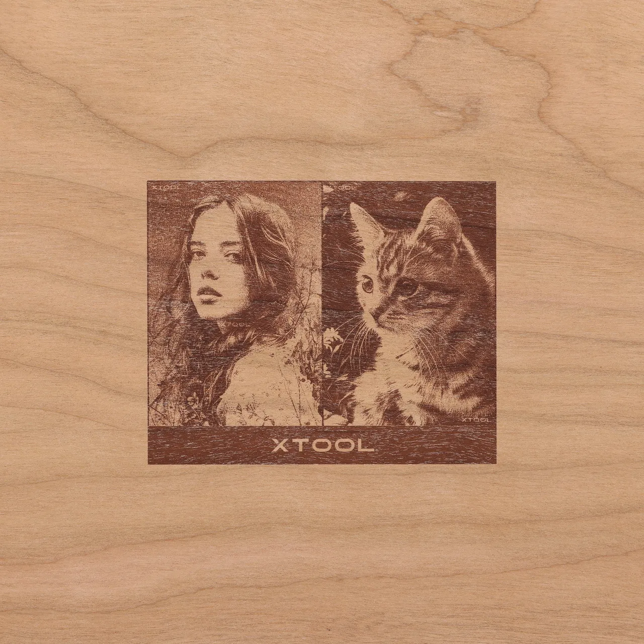 1/8"(3mm) Cherry Plywood test grid