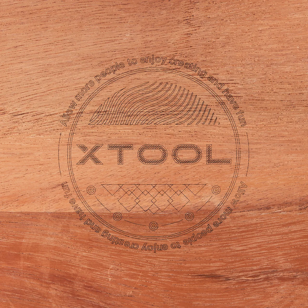 Wood Wax Oil Coated Light Walnut test grid
