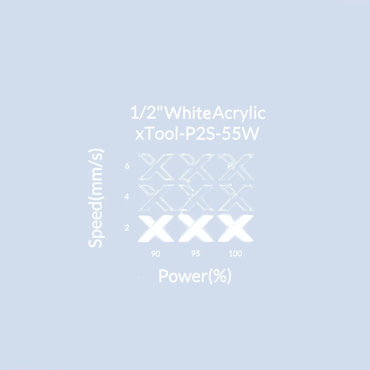 1/2"(12mm) White Acrylic