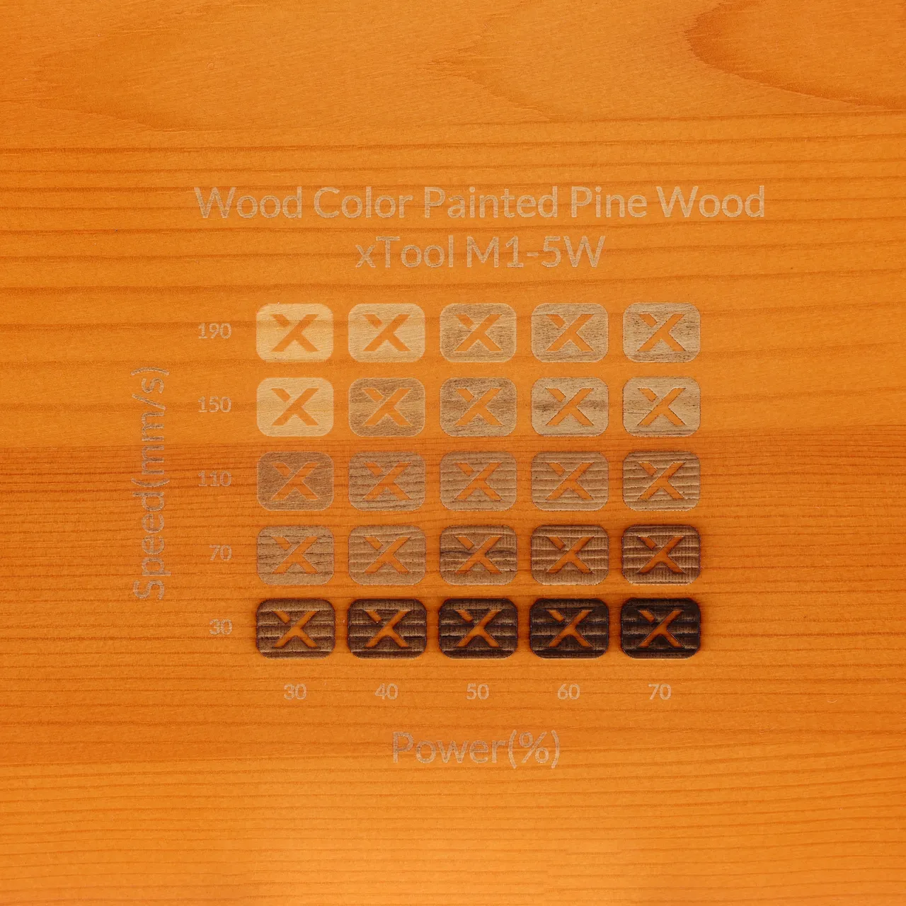 Wooden Photo Frame test grid