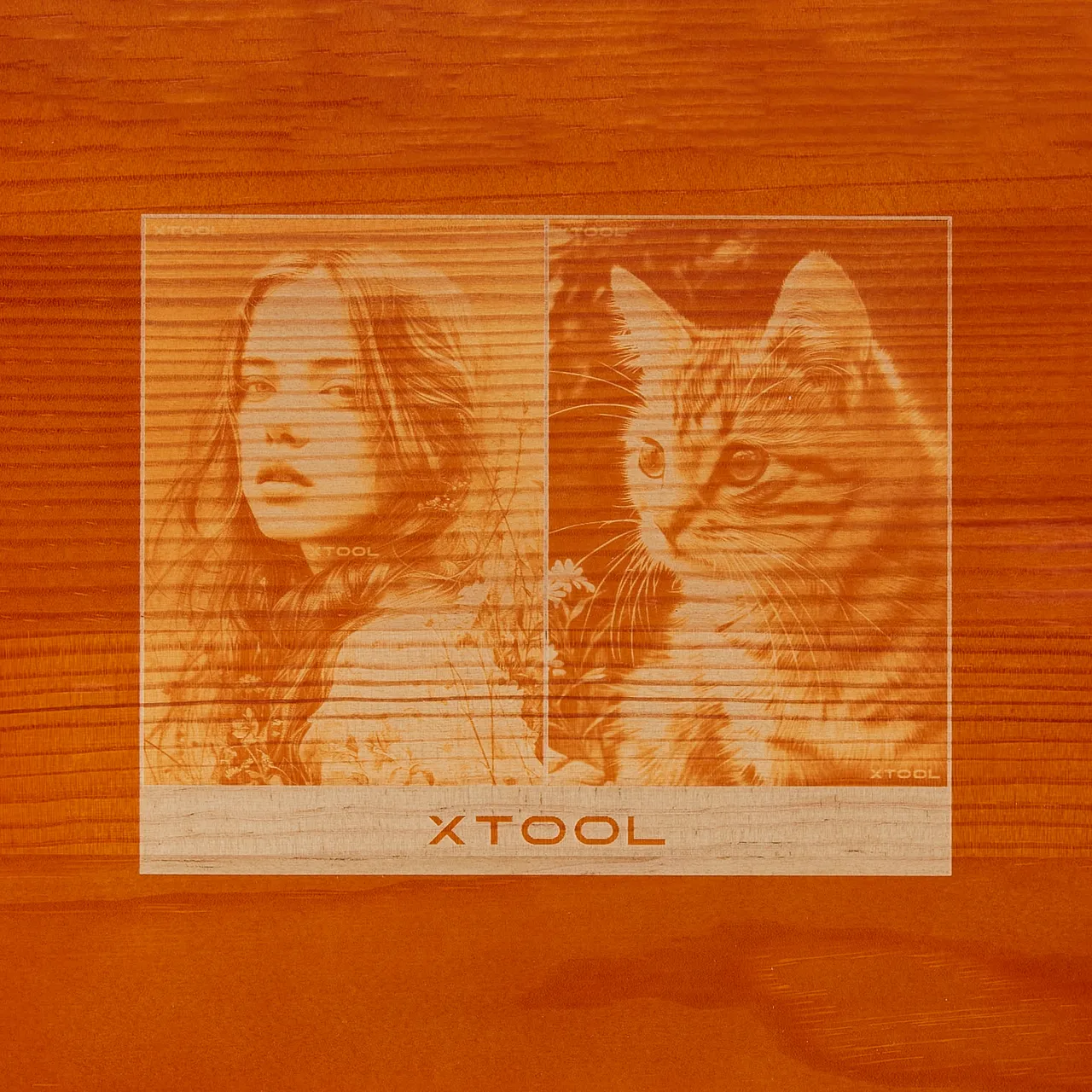 Wooden Photo Frame test grid