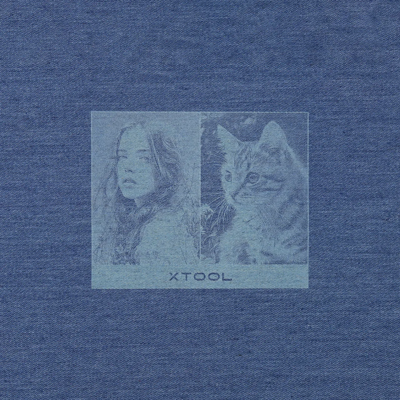 Sky Blue Denim-6oz(200g) test grid