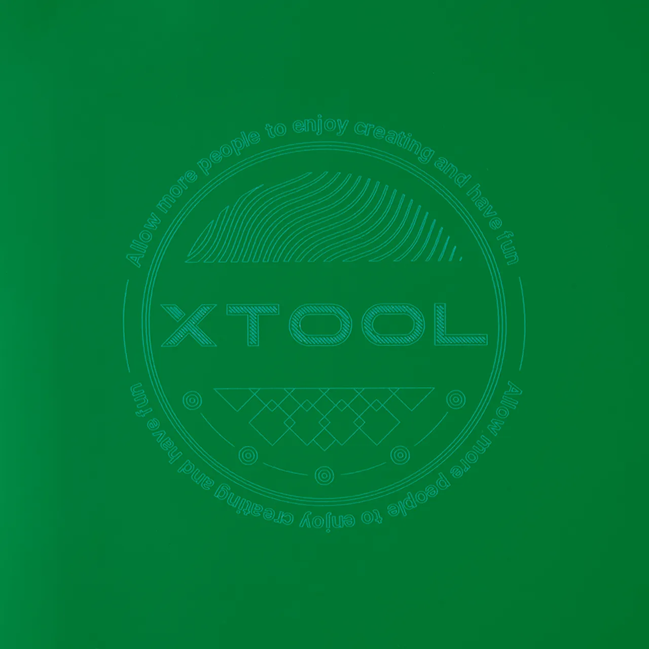 1/8"(3mm) Green Acrylic test grid