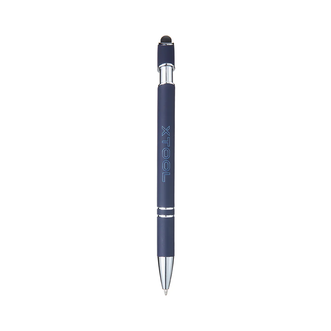Navy Ballpoint Pens with Stylus test grid