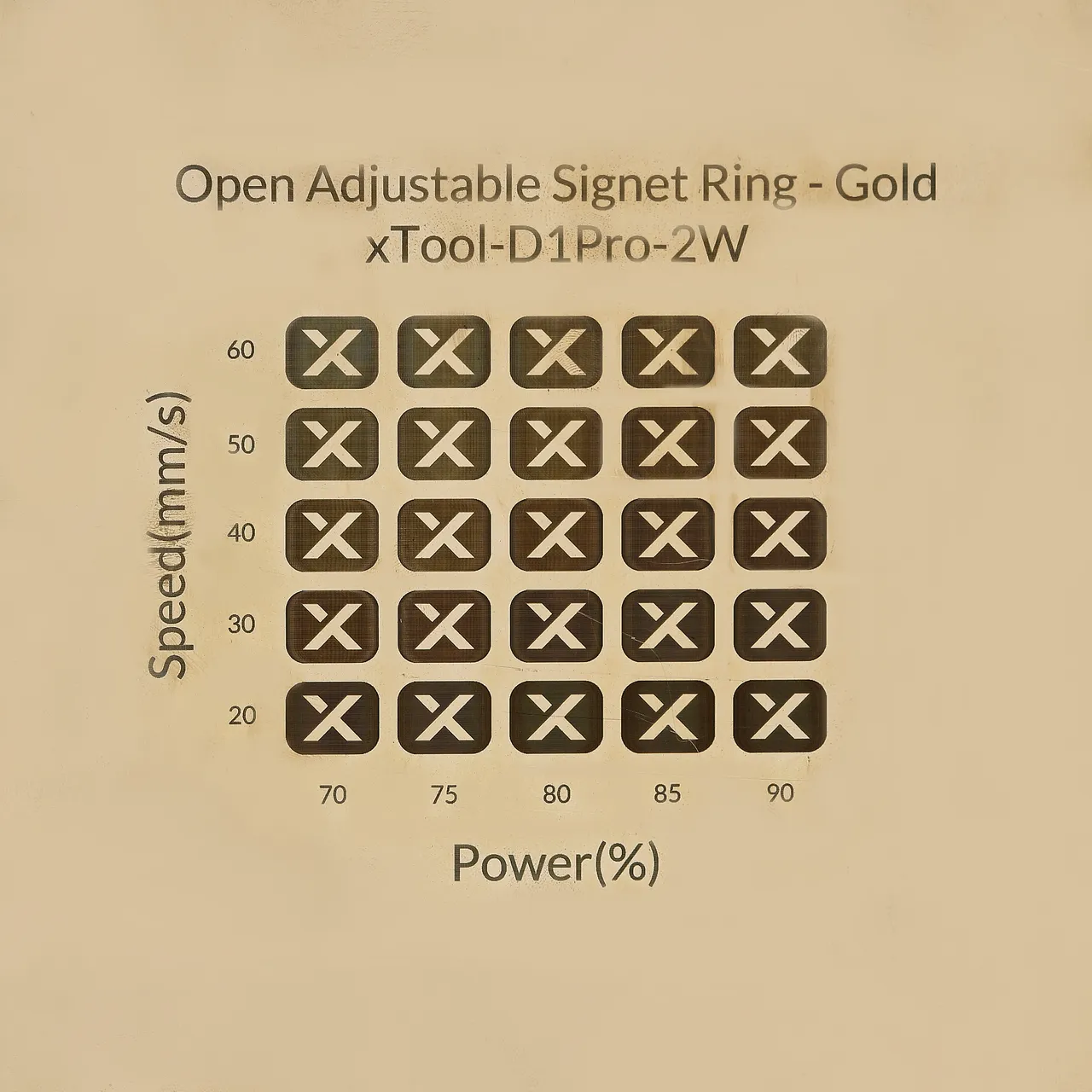 Gold Plated Brass Camera Photo Necklace test grid