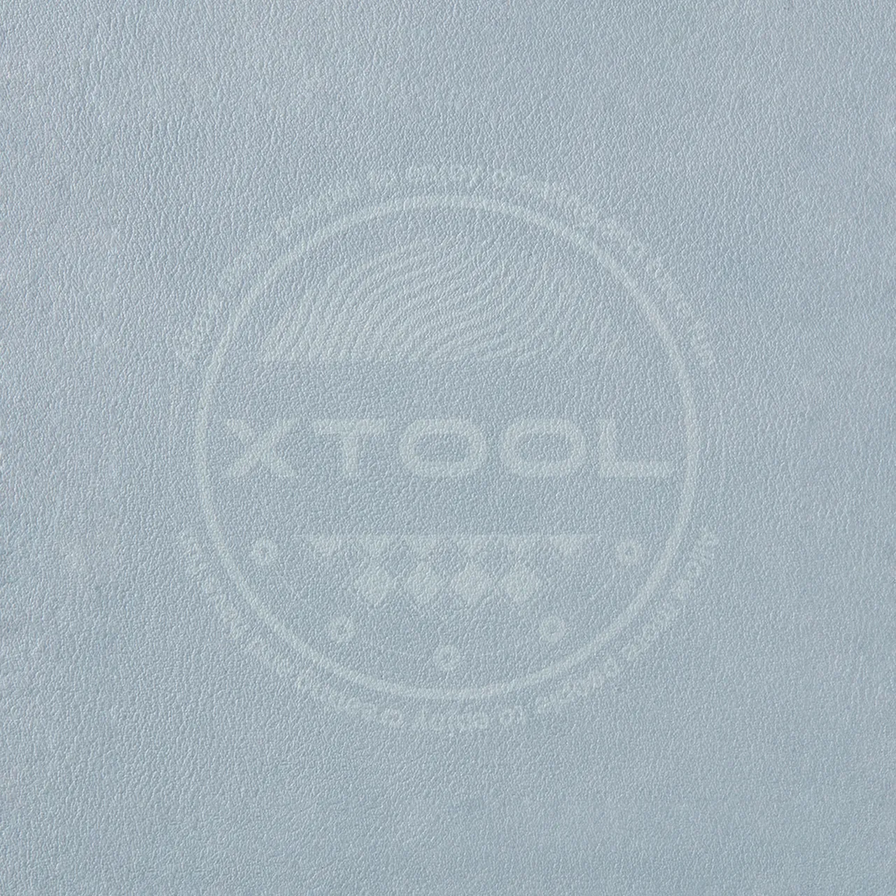 PU Leather Corner Bookmarks_Fan Light Blue test grid