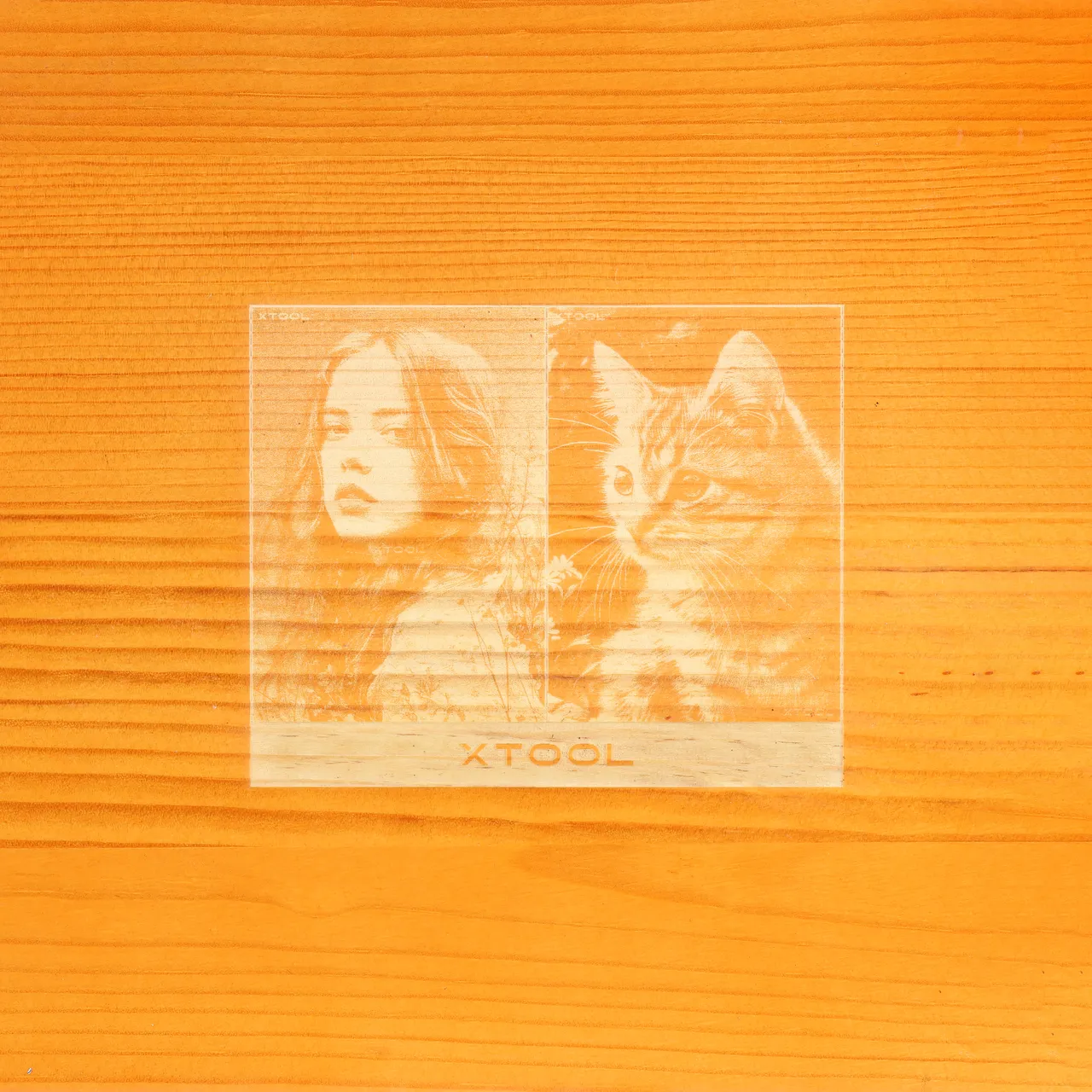 Wooden Photo Frame test grid