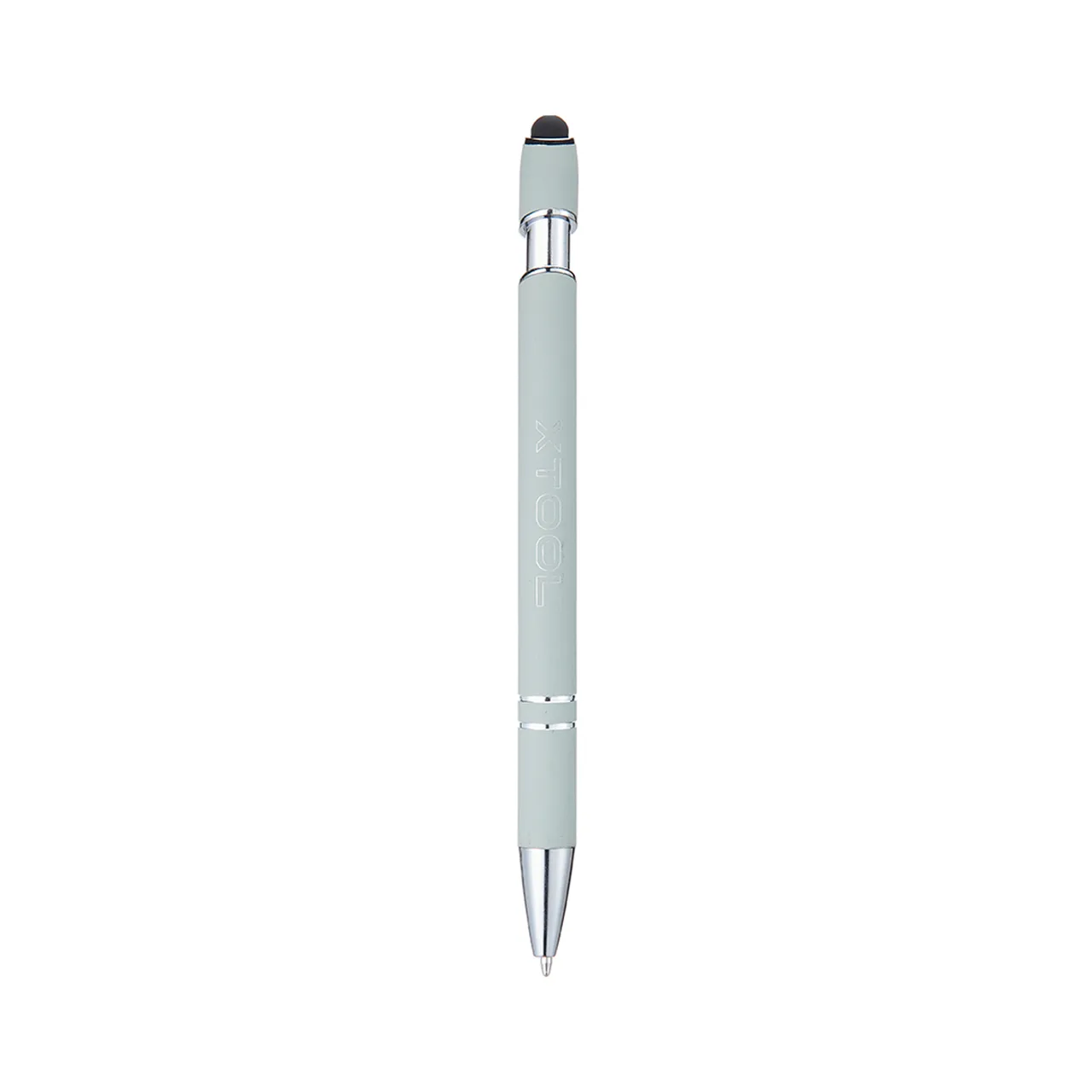 Grey Green Ballpoint Pens with Stylus test grid
