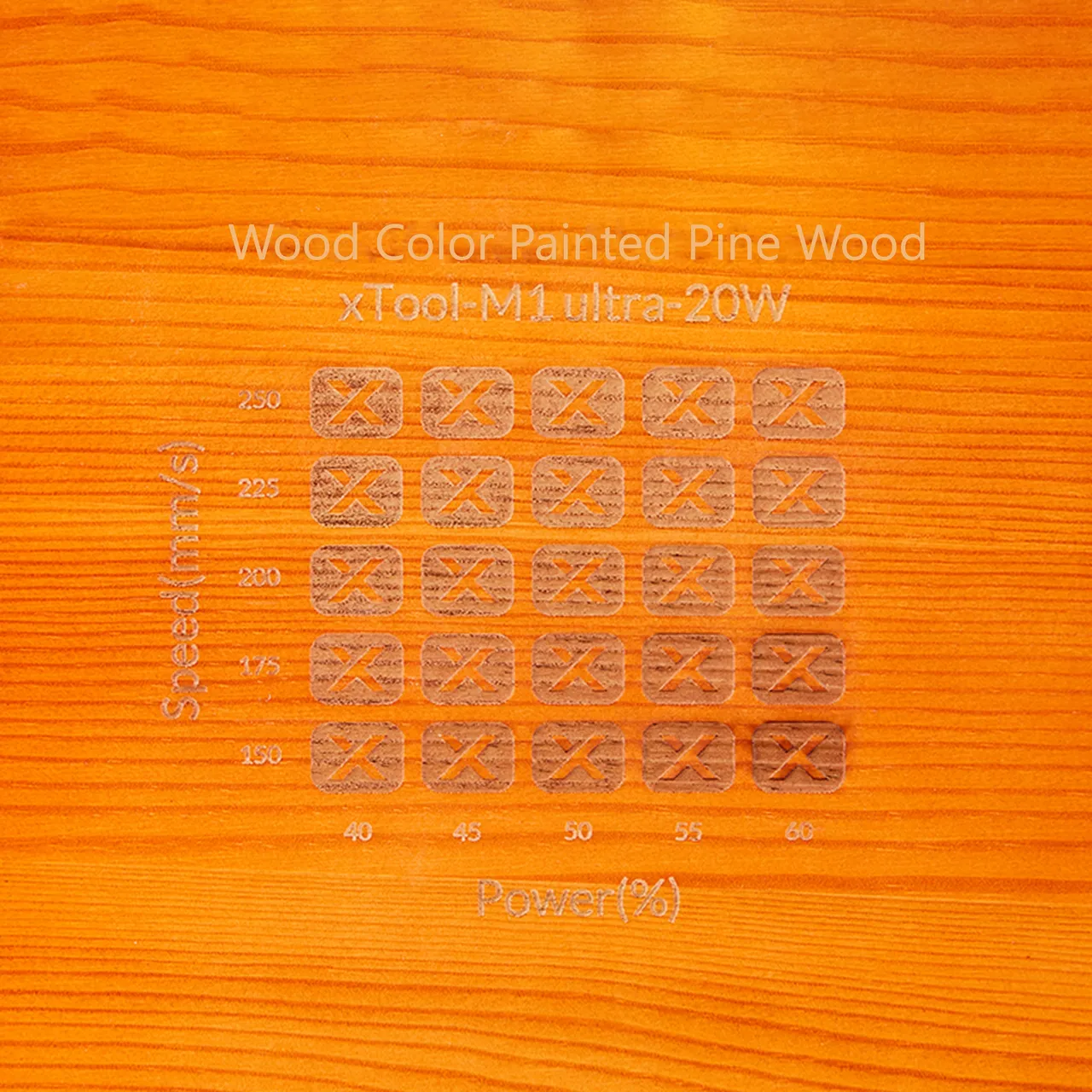 Wooden Photo Frame test grid