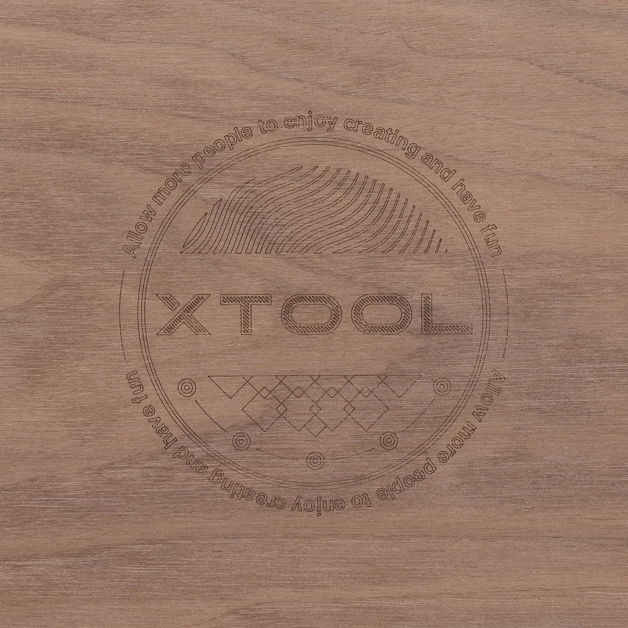 1/4"(6mm) Walnut Plywood test grid