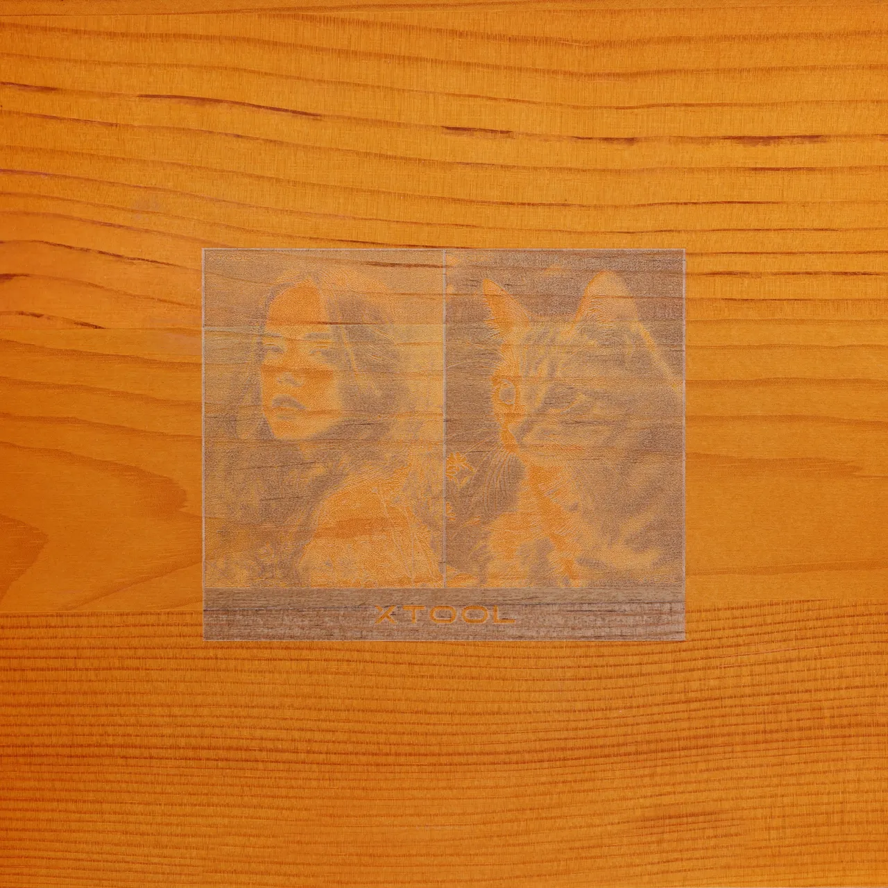 Wooden Photo Frame test grid