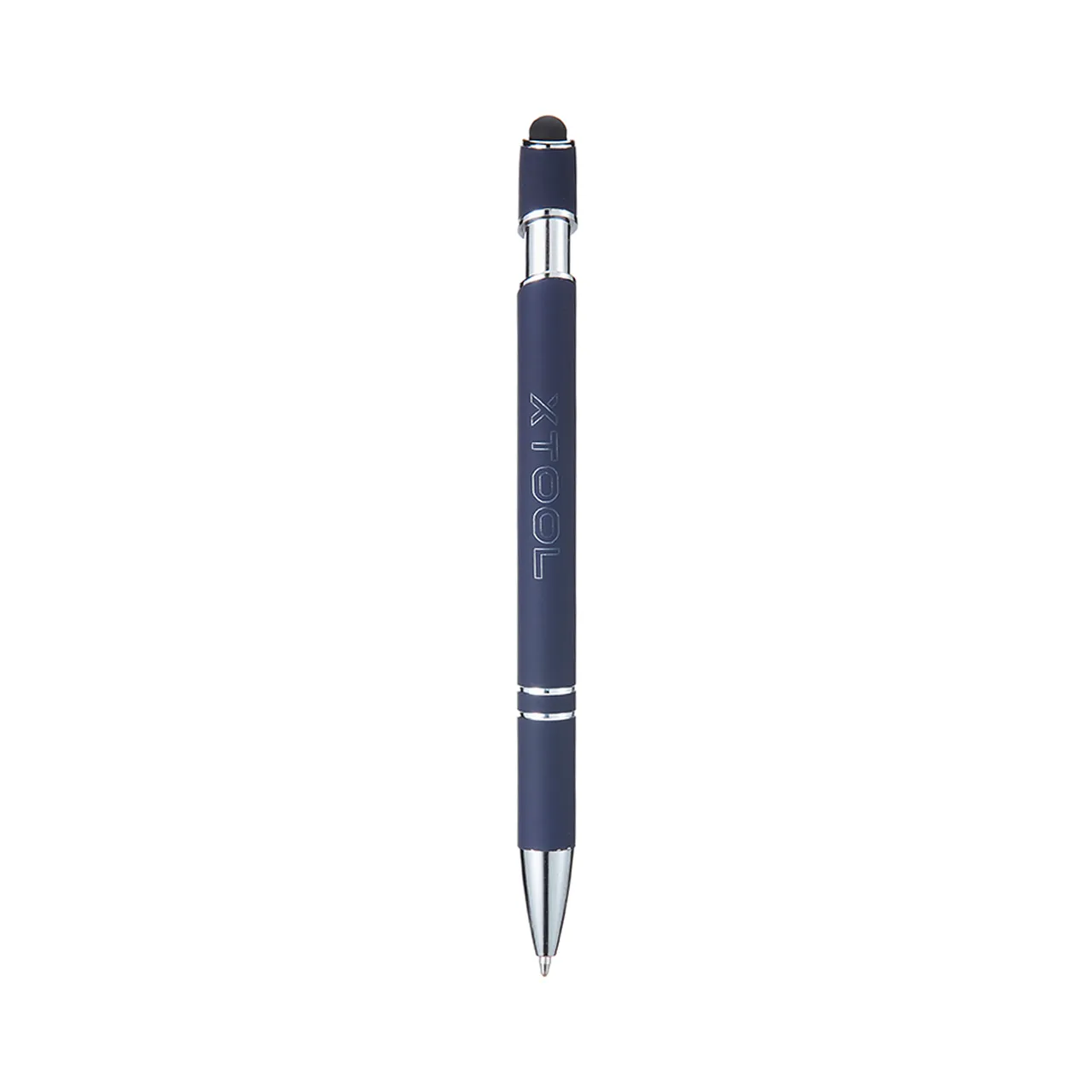 Navy Ballpoint Pens with Stylus test grid