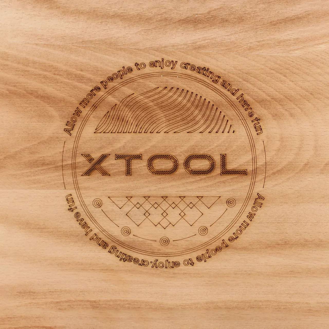 Carbonized Beech Wood test grid