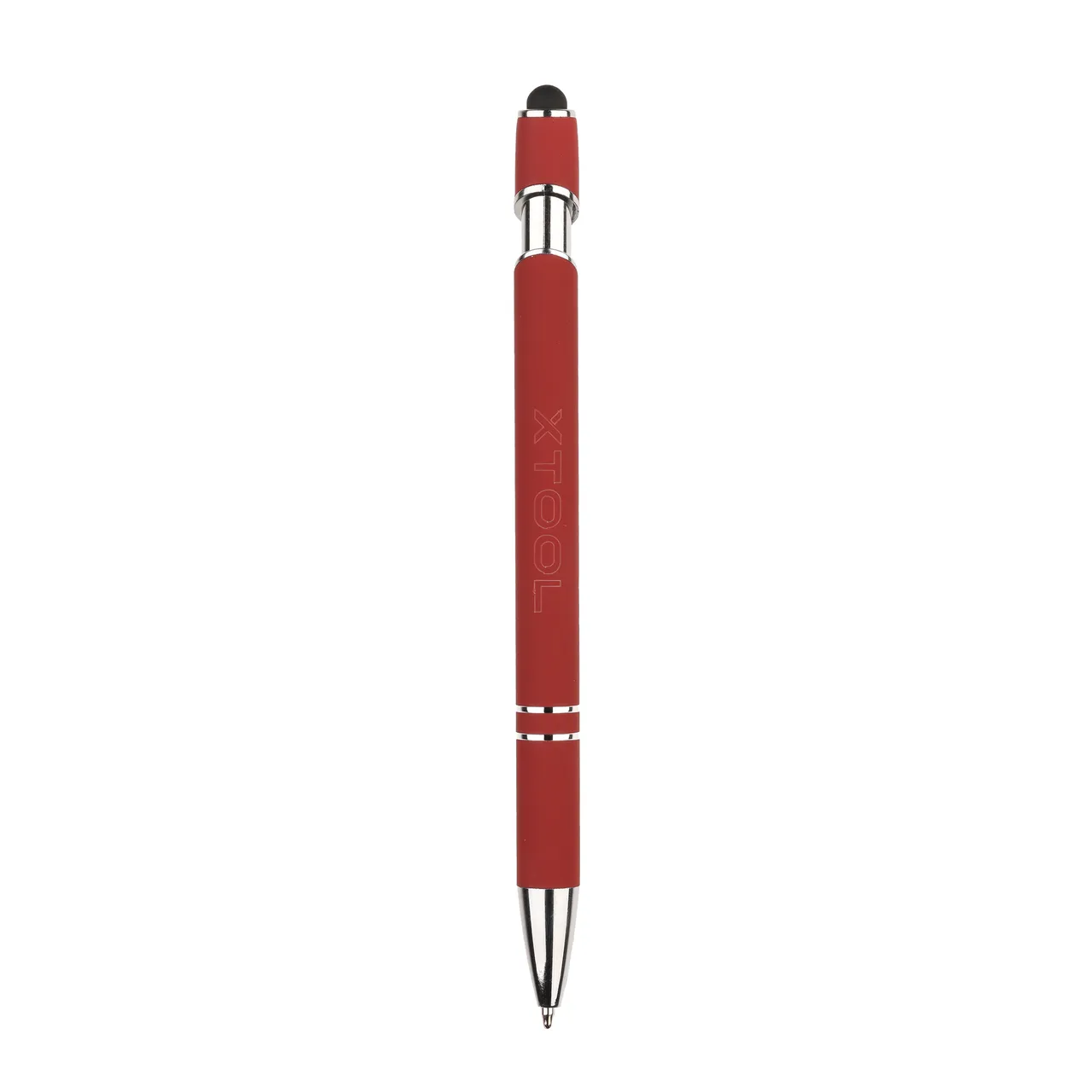 Wine Red Ballpoint Pens with Stylus test grid