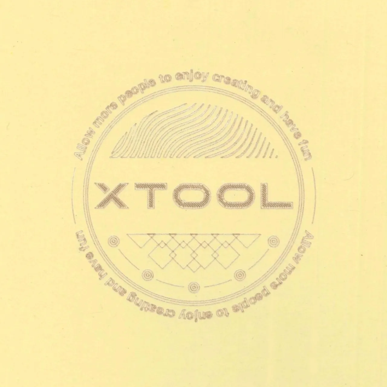 Light Yellow Cardstock-9oz(300g) test grid