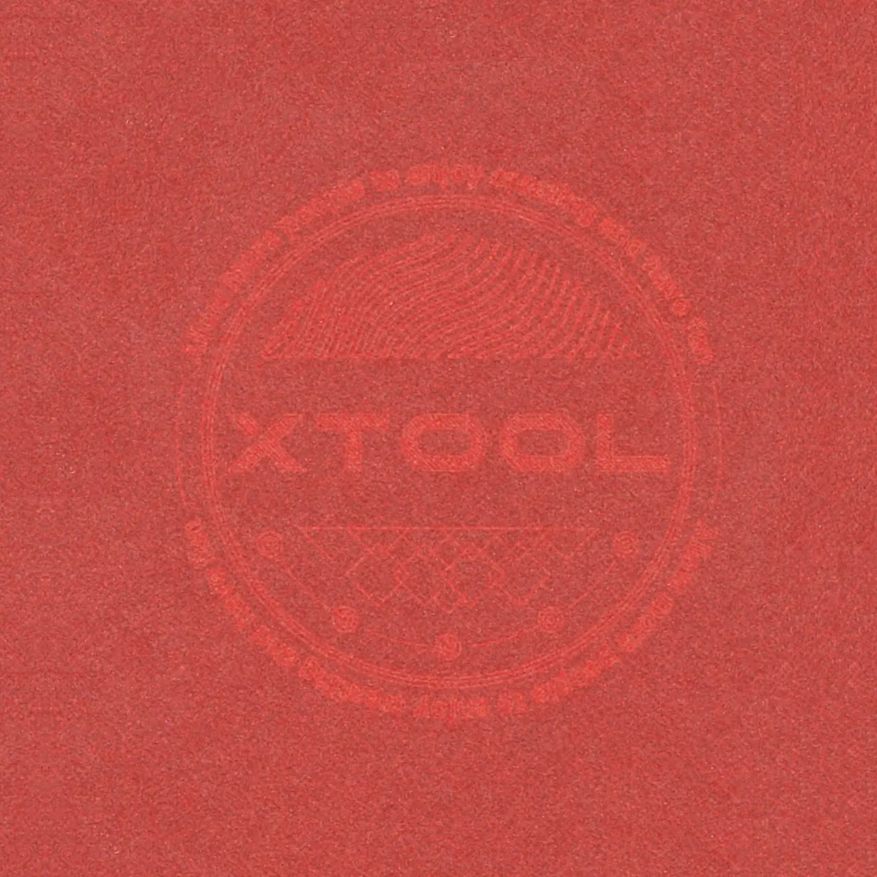 Bright Red Shimmer Paper-7oz(250g) test grid