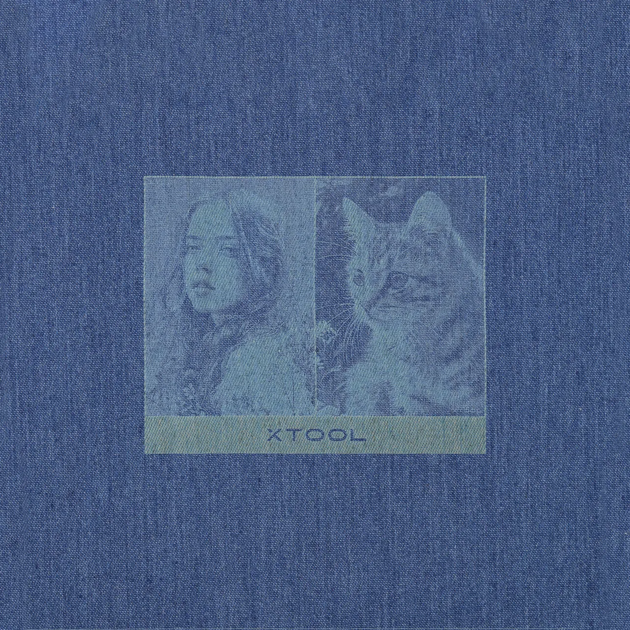 Sky Blue Denim-6oz(200g) test grid