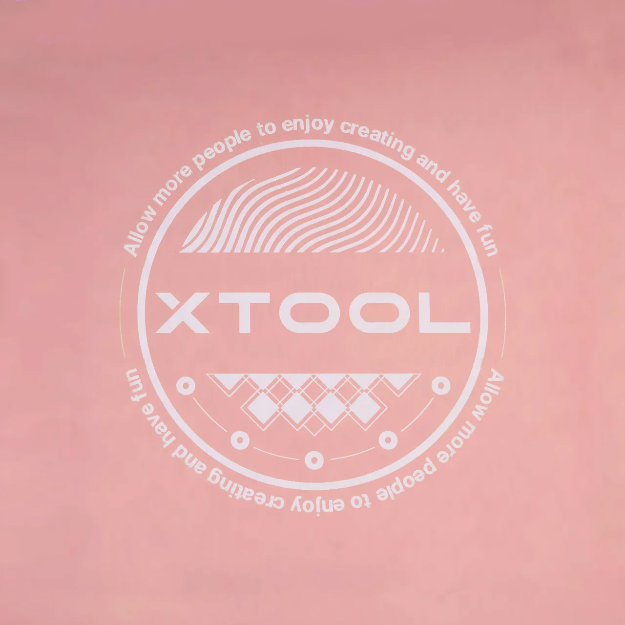 Hot Pink Anodized Aluminum Bone Dog Tag test grid
