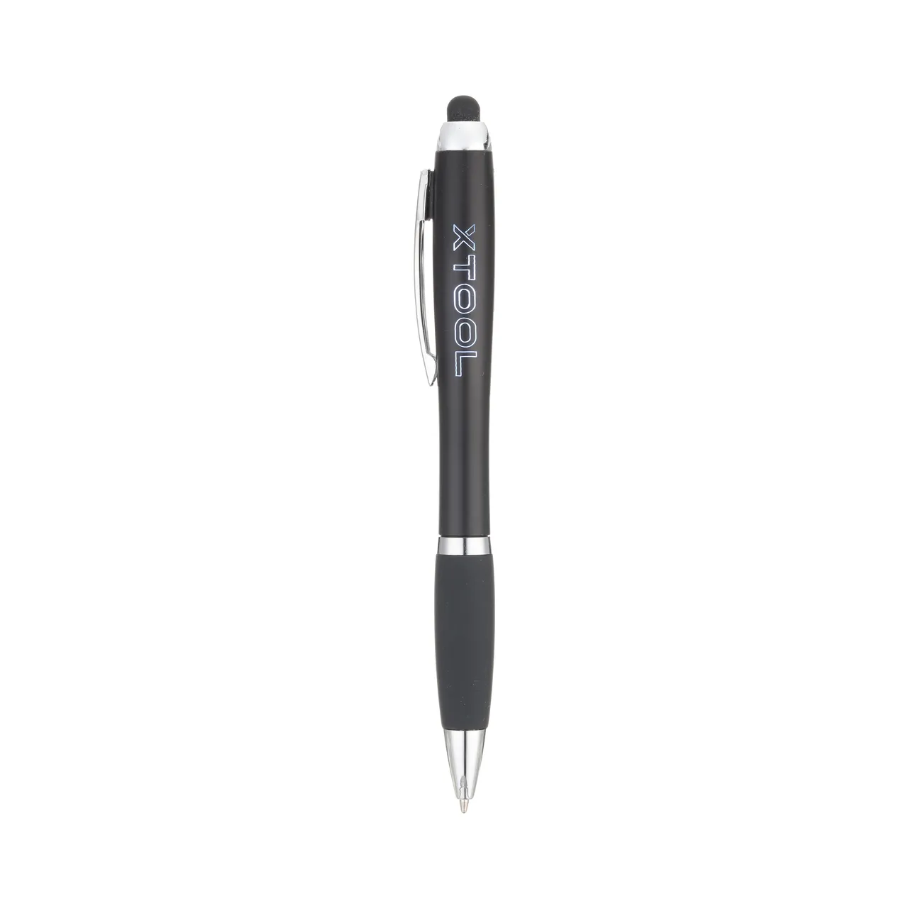 Black Stylus Ballpoint Pens with Multicolored LED Lights test grid
