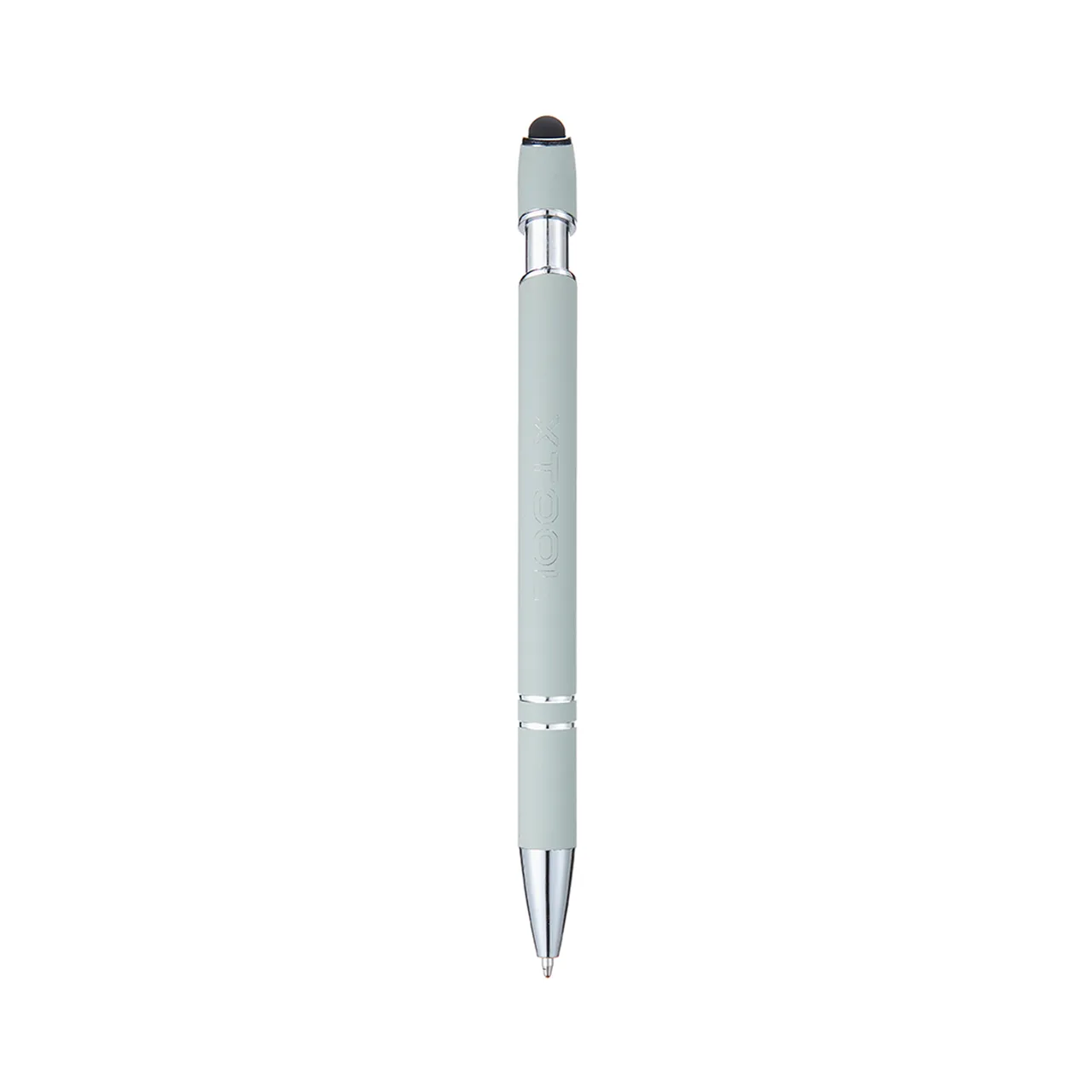 Grey Green Ballpoint Pens with Stylus test grid