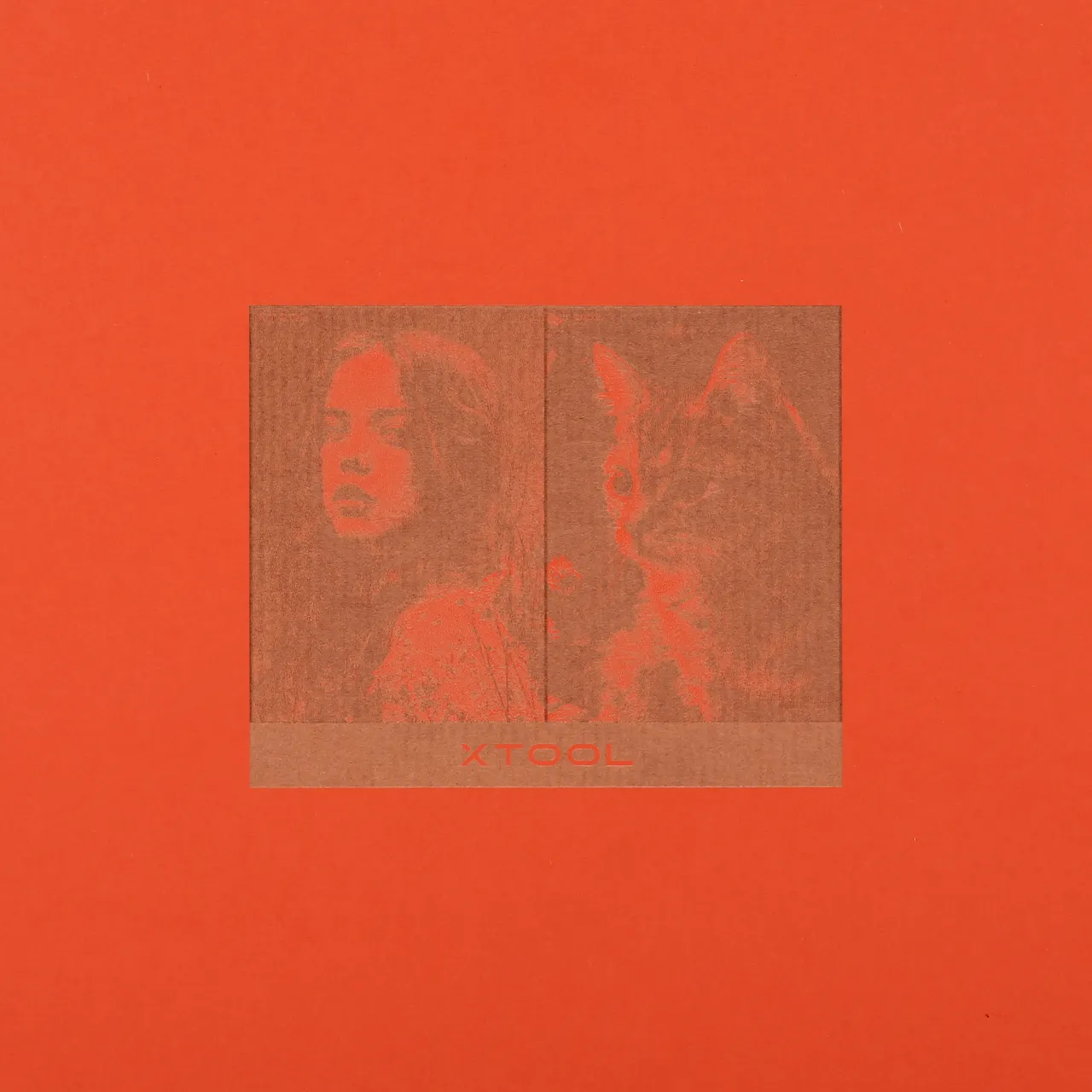 Orange Cardstock-9oz(300g) test grid
