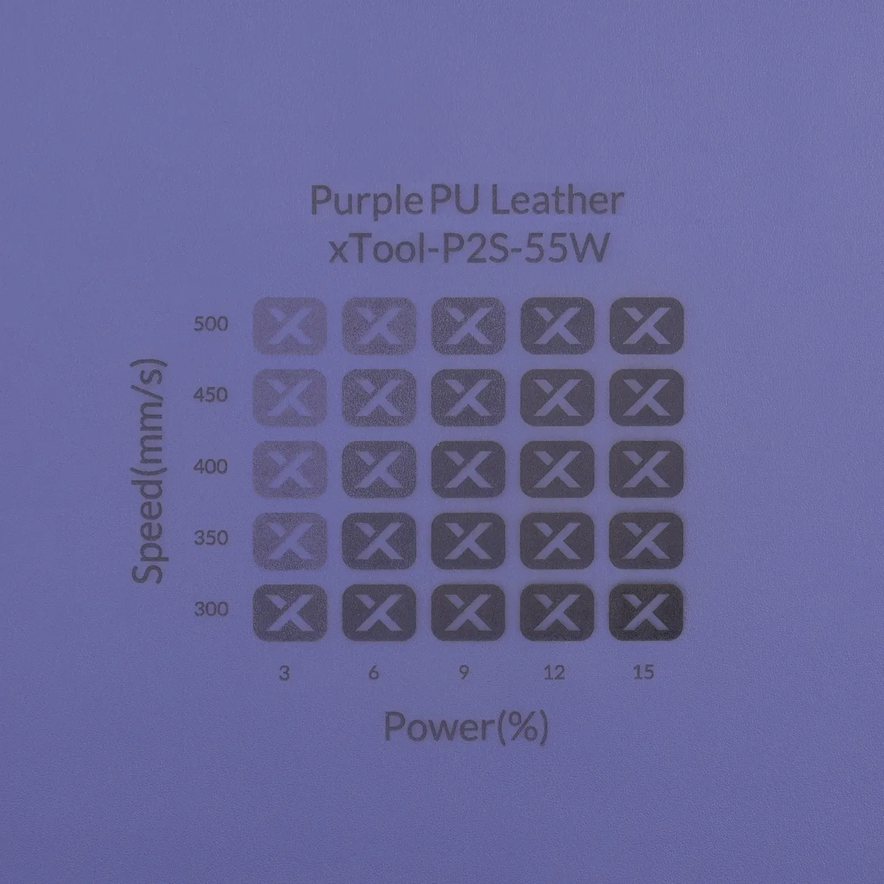 Purple PU Leather Magnetic Phone Wallet test grid