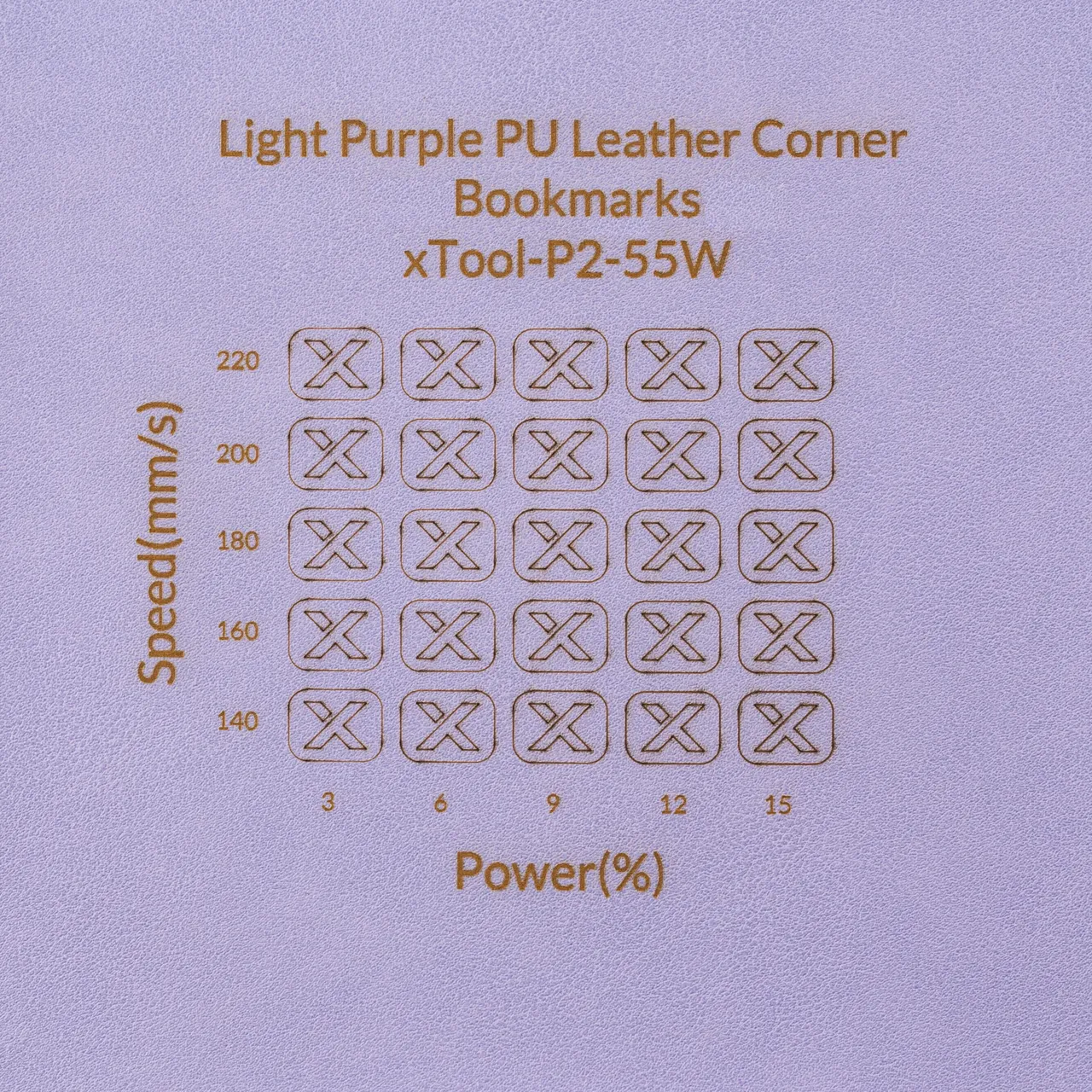 PU Leather Corner Bookmarks_Heart Pale Purple test grid