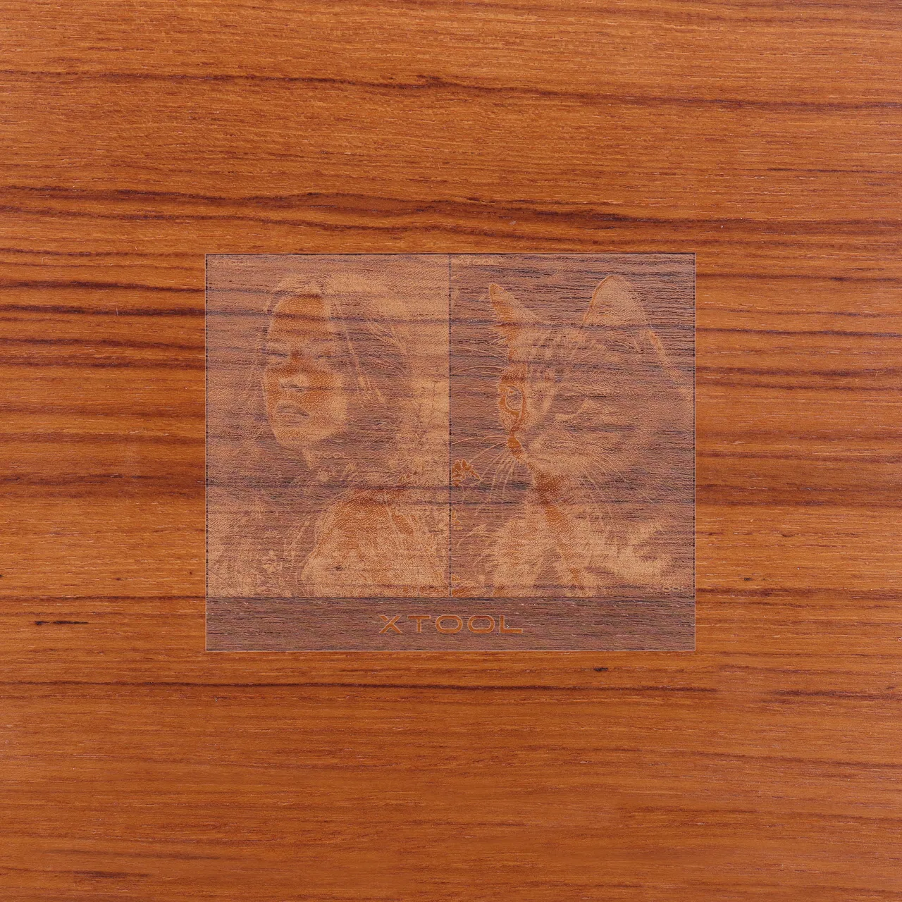 Varnished Teak test grid