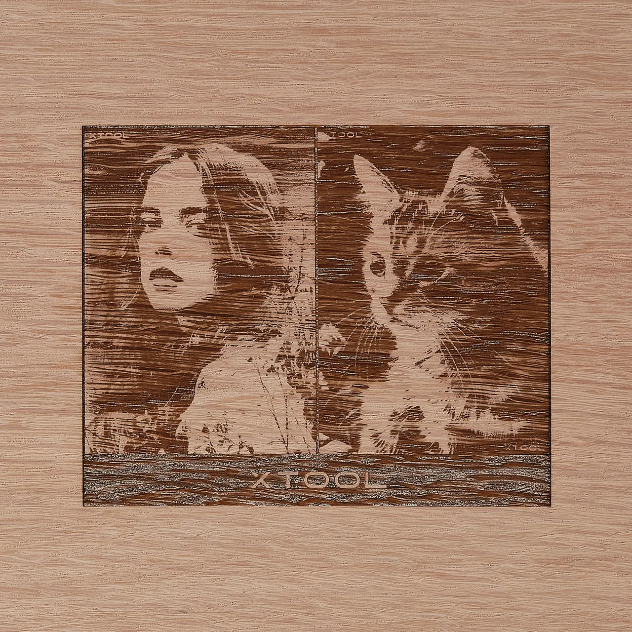 1/8"(3mm) White Oak Plywood test grid