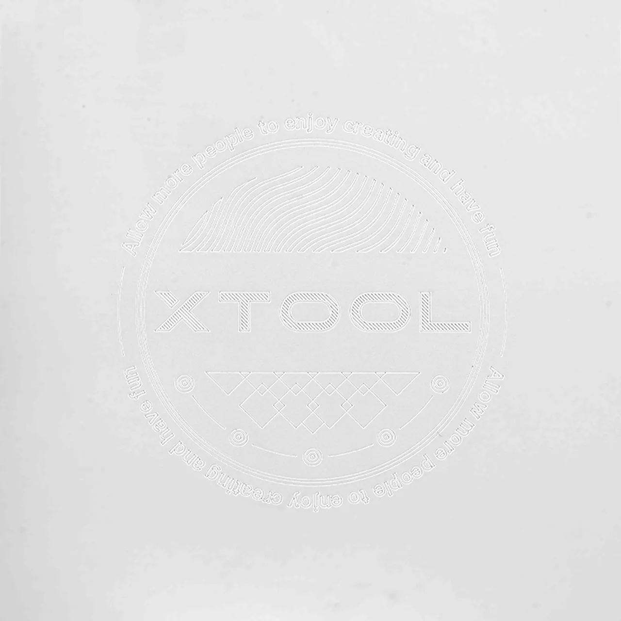 1/8"(3mm) Frosted Pearl White Acrylic test grid