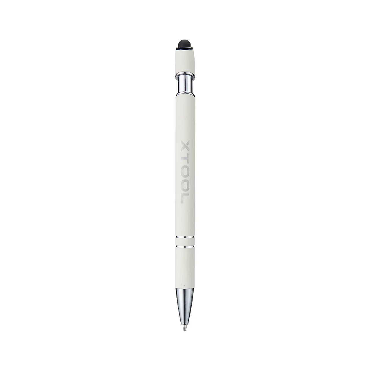 Creamy White Ballpoint Pens with Stylus test grid