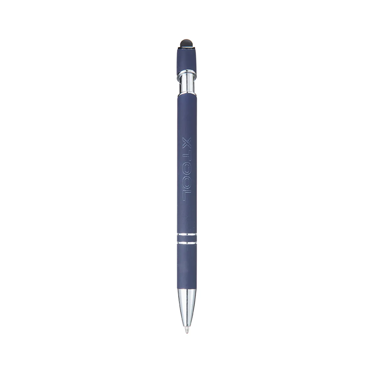 Navy Ballpoint Pens with Stylus test grid