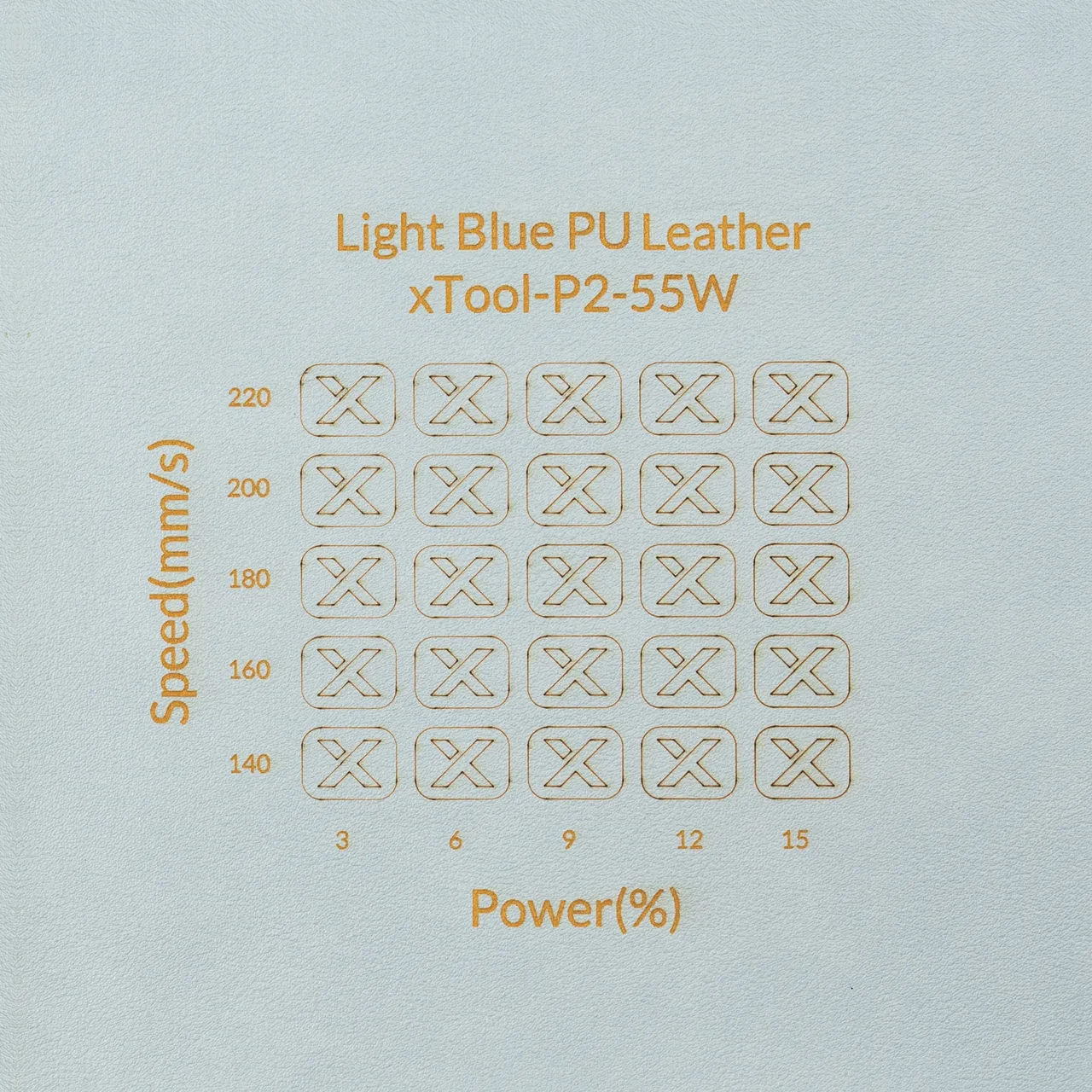 PU Leather Corner Bookmarks_Fan Light Blue test grid