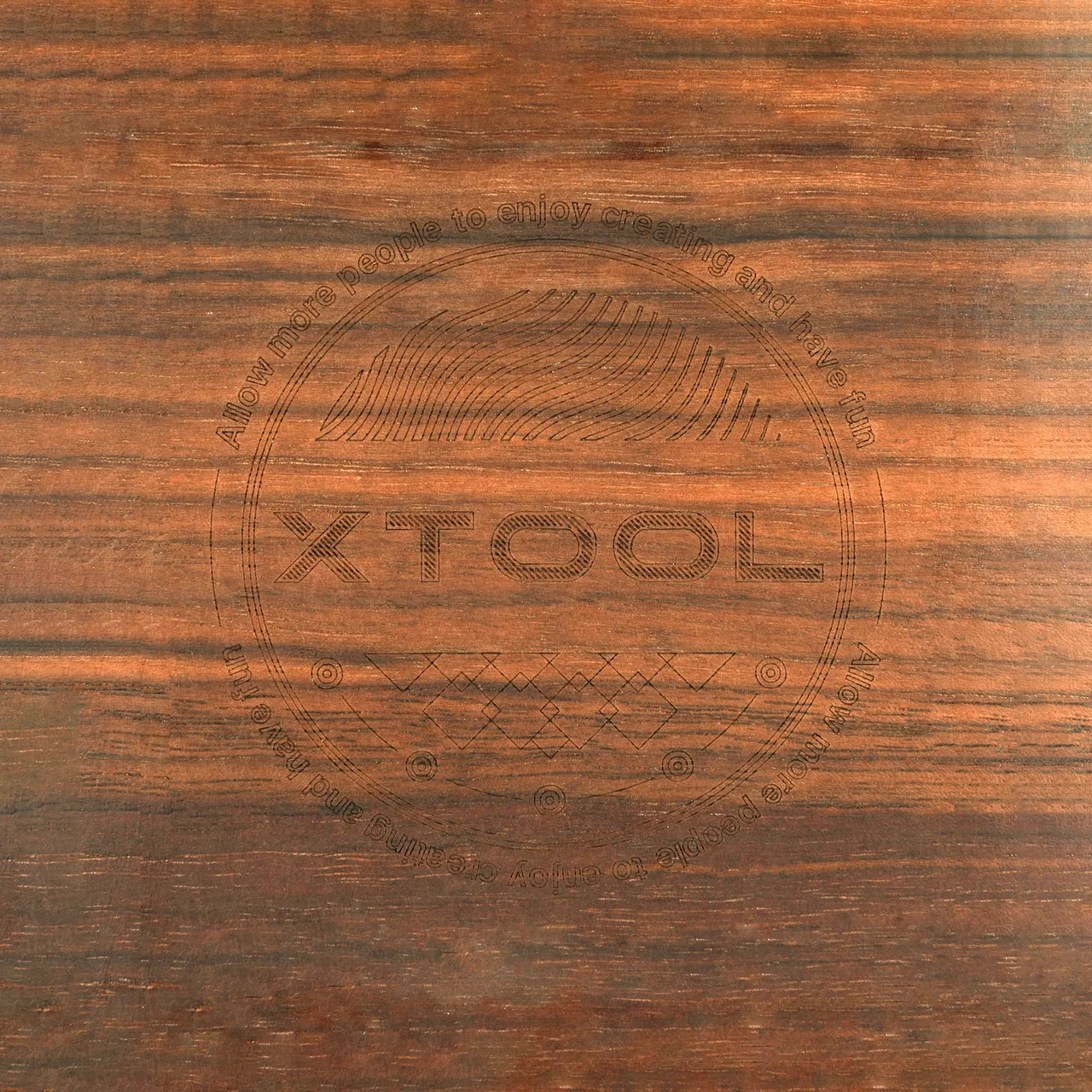Walnut Wooden Business Card Holder test grid