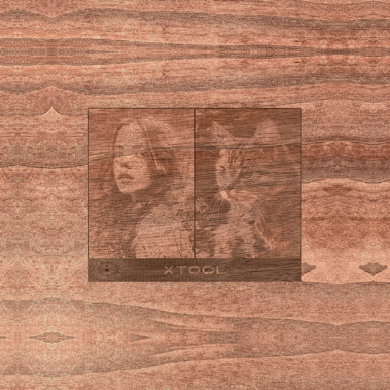 1/4"(6mm) Walnut Plywood test grid