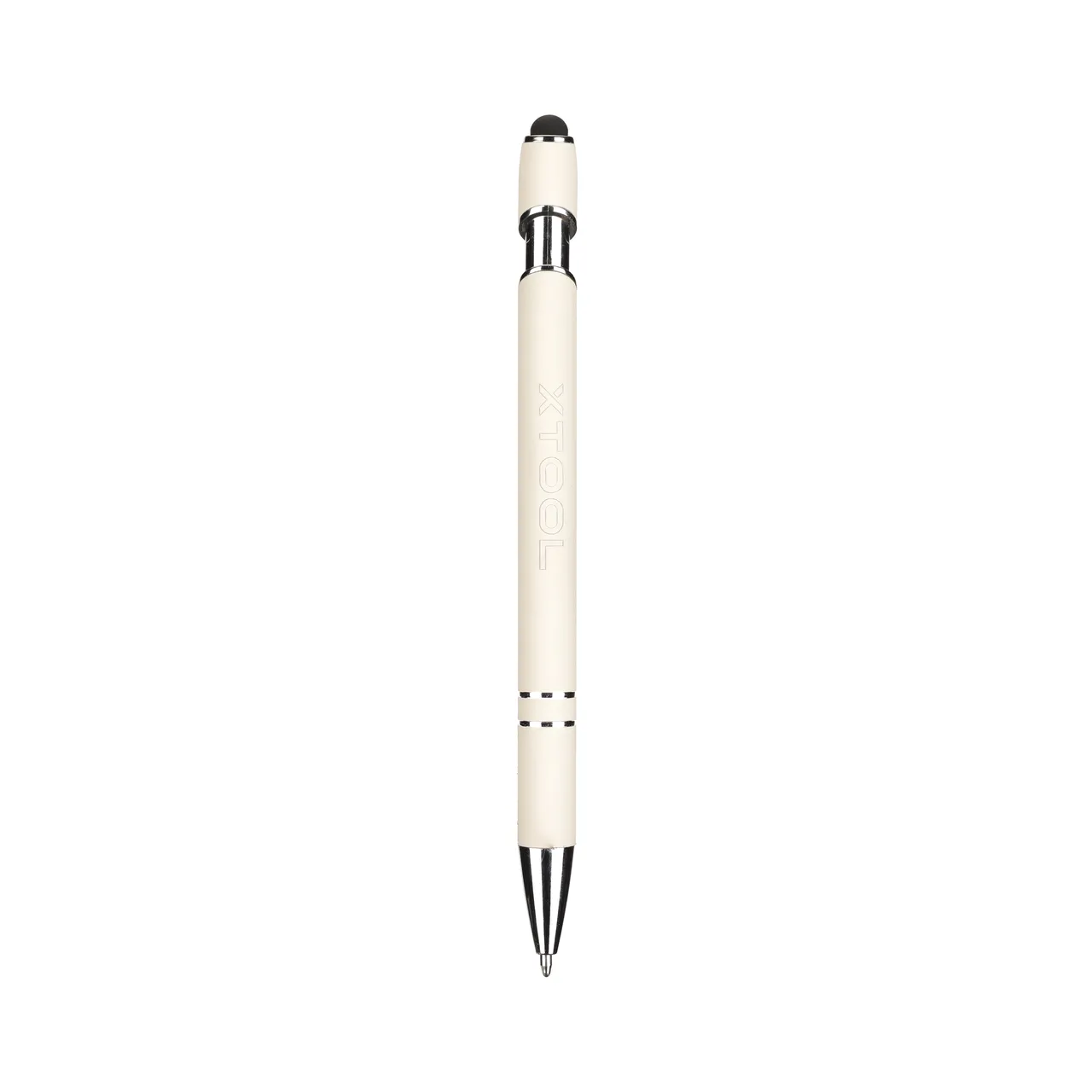 Creamy White Ballpoint Pens with Stylus test grid