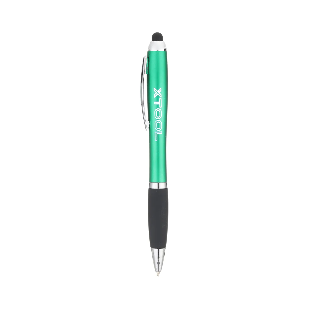 Green Stylus Ballpoint Pens With LED Light test grid