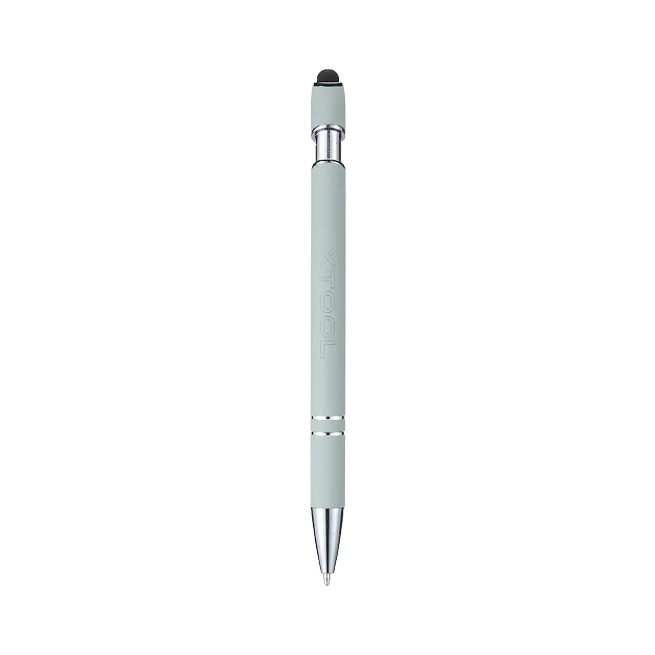 Grey Green Ballpoint Pens with Stylus test grid