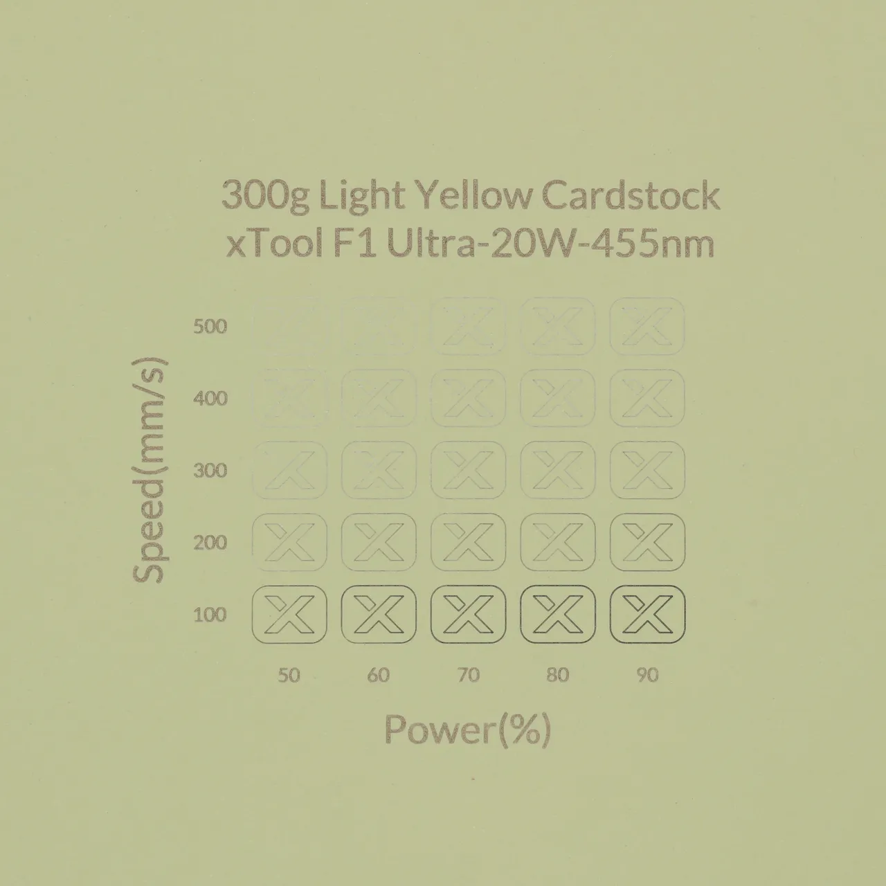 Light Yellow Cardstock-9oz(300g)