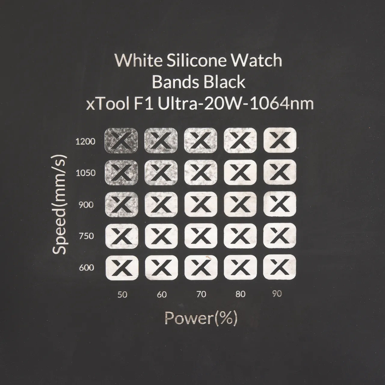 Black to White Silicone